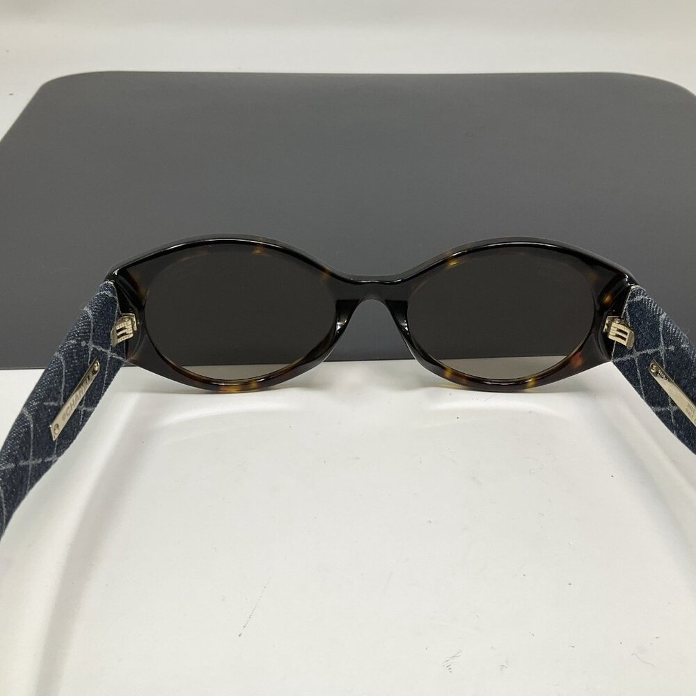 CHANEL 5405-A C 714/S9 Oval Denim Polarized Sunglasses 53 [] 19 140 - Picture 7 of 16